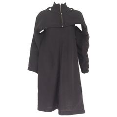 Comme des Garçons Double Layered A-line Zip Dress