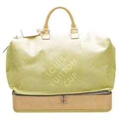 Louis Vuitton Green/Brown Damier Canvas Geant Southern Cross Travel Bag