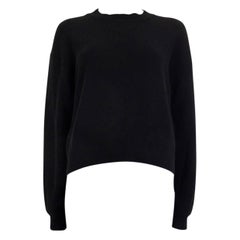 CHRISTIAN DIOR schwarzer Kaschmirpullover J'ADIOR 8 BOXY, 38 S