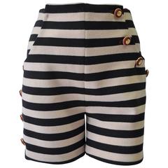 Very Important Atelier Versace Nautical Striped Shorts