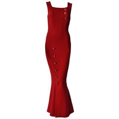 Rare Gianni Versace Couture Evening Gown 1