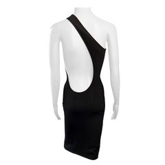Tom Ford for Gucci S/S 2000 Cutout Bodycon Knit Black Dress