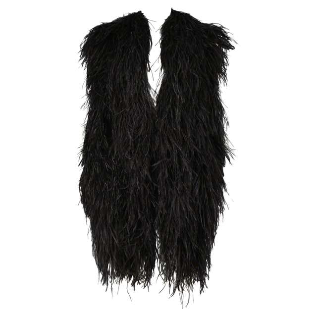 Balenciaga Black Drape Coat For Sale at 1stDibs