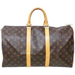 Louis Vuitton Monogram 45 Keepall Seesack SD 1924
