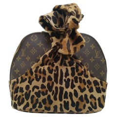 Vintage Louis Vuitton Limited Edition Leopard Print Centenaire Alma bag by Alaïa, 1996 