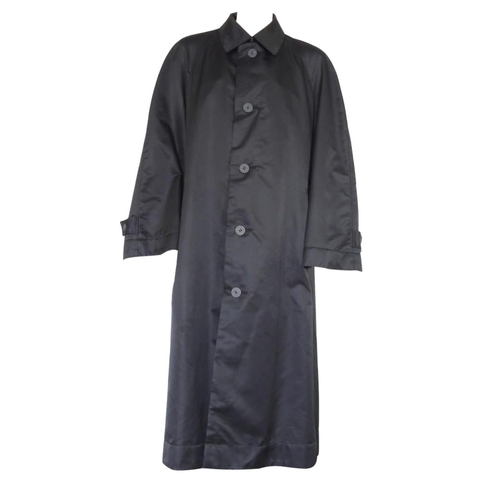 Vintage Issey Miyake Men Black Oversize Windcoat