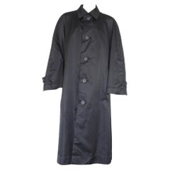Vintage Issey Miyake Men Black Oversize Windcoat