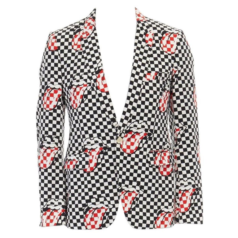 comme des garcons rolling stones blazer