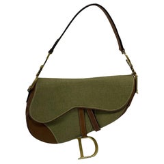 Dior Beige Saddle Bag