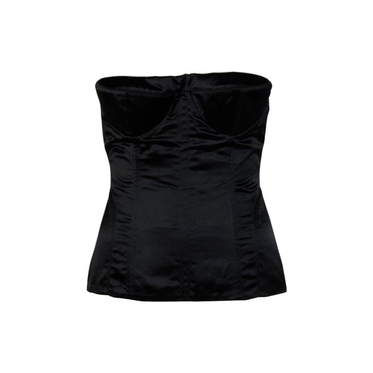Unworn Gucci By Tom Ford Runway Bustier Top, Spring-Summer 2001 For Sale at  1stDibs