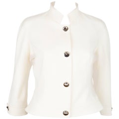 Thierry Mugler Couture Couture Runway Cream Jacket
