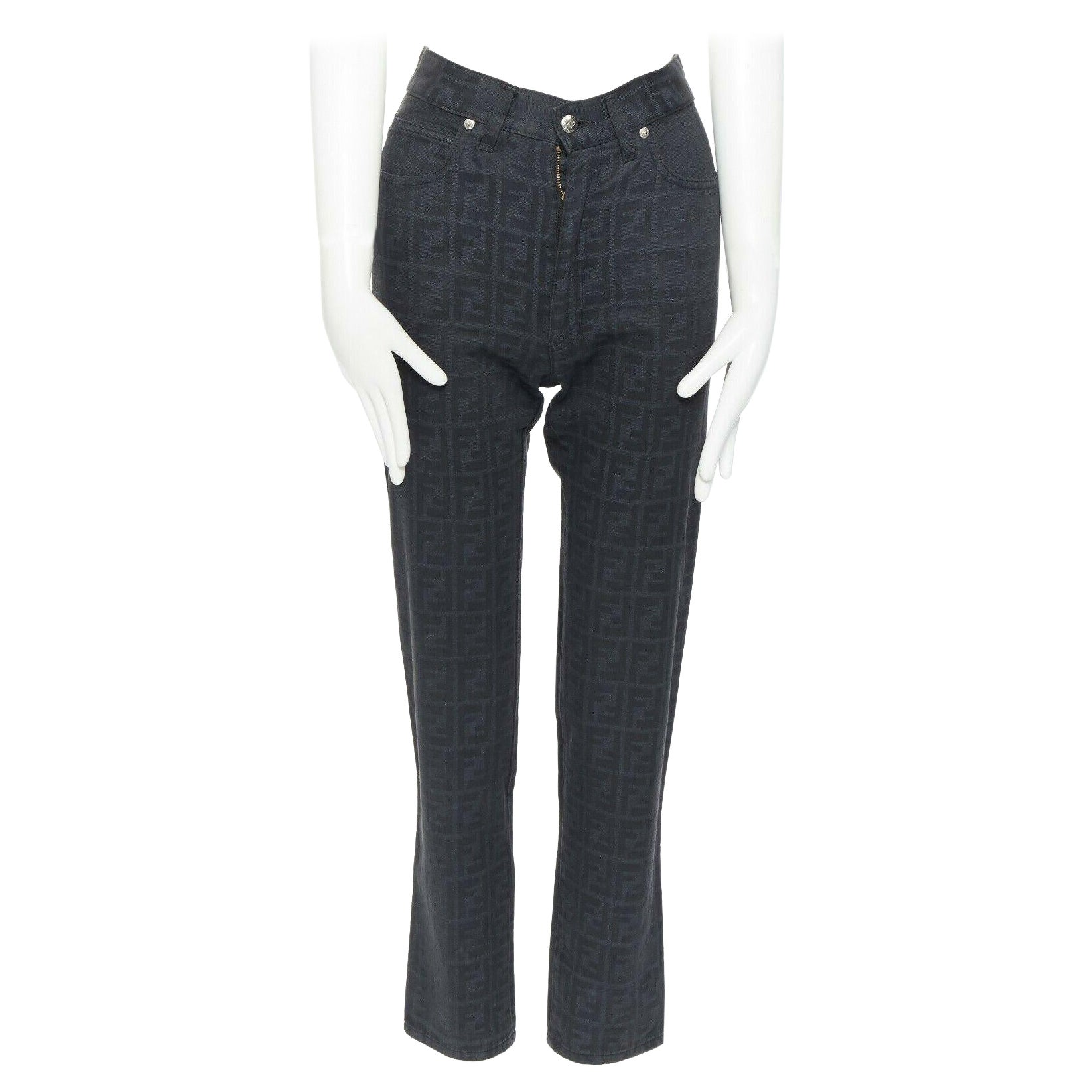 fendi jeans monogram