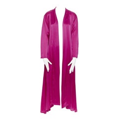 DATURA dragon pink 100% natural silk sustainable fabric versatile kimono robe