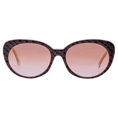 Gherardini Vintage Logo Pattern Sunglasses Brown G/1 52/11 135 mm