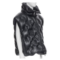 Louis Vuitton Boyhood Black leather puffer Jacket – 4GSELLER-NY