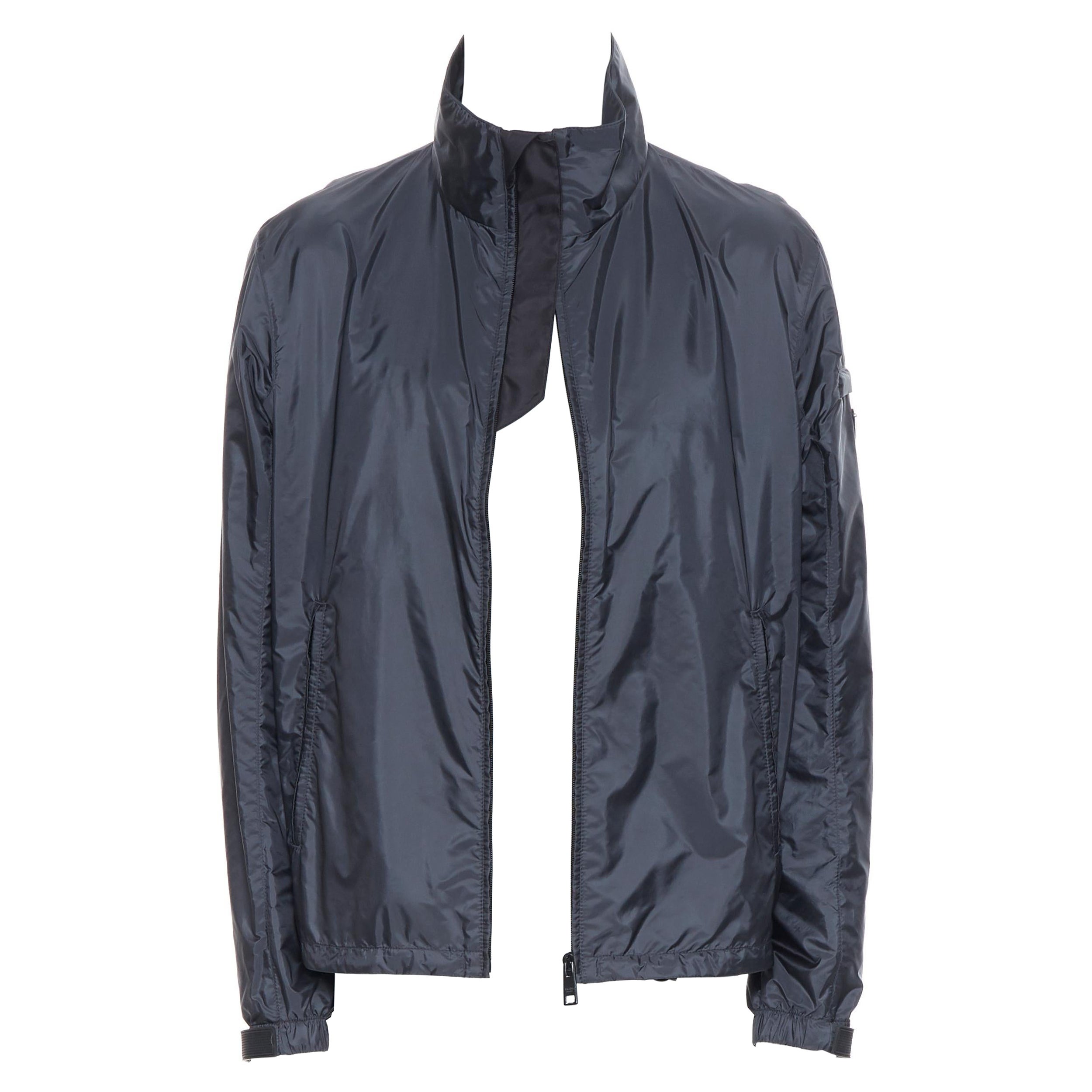 Prada Nylon Jacket - 38 For Sale on 1stDibs | prada jacke replica 