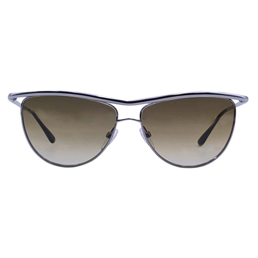 Tom Ford - Lunettes de soleil unisexe métal argenté mentheTF 182 56/13 135 mm en vente