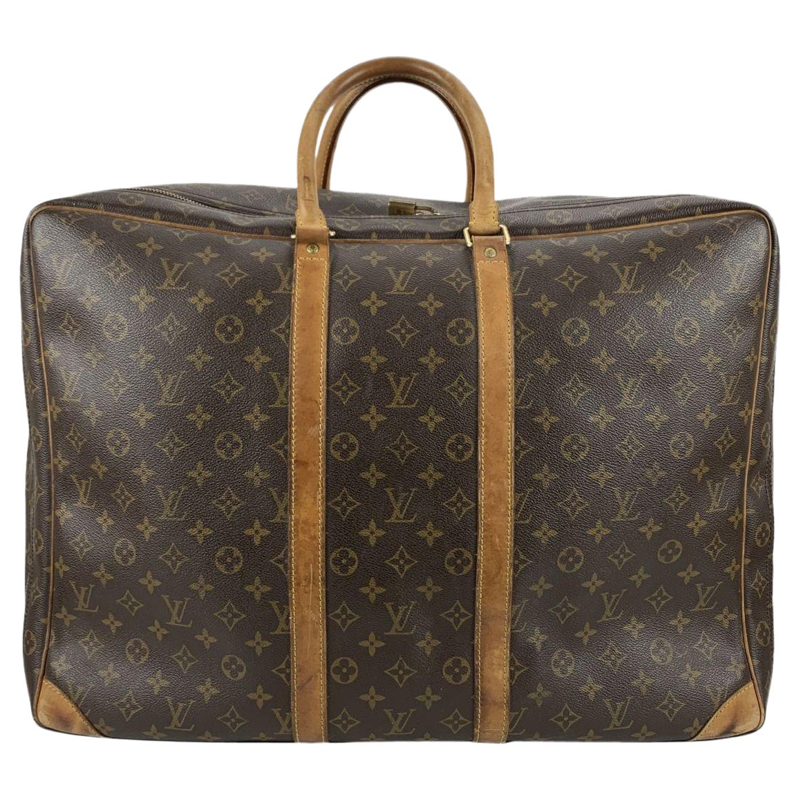 Louis Vuitton Bisten 55 Monogram Canvas Travel Suitcase at 1stDibs