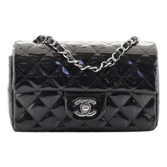 Chanel Classic Single Flap Bag Quilted Metallic Lambskin Mini at 1stDibs
