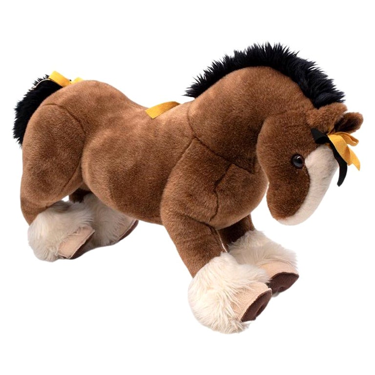 Hermes Hermy the Horse Small Plush Collectable Toy Horse For Sale at