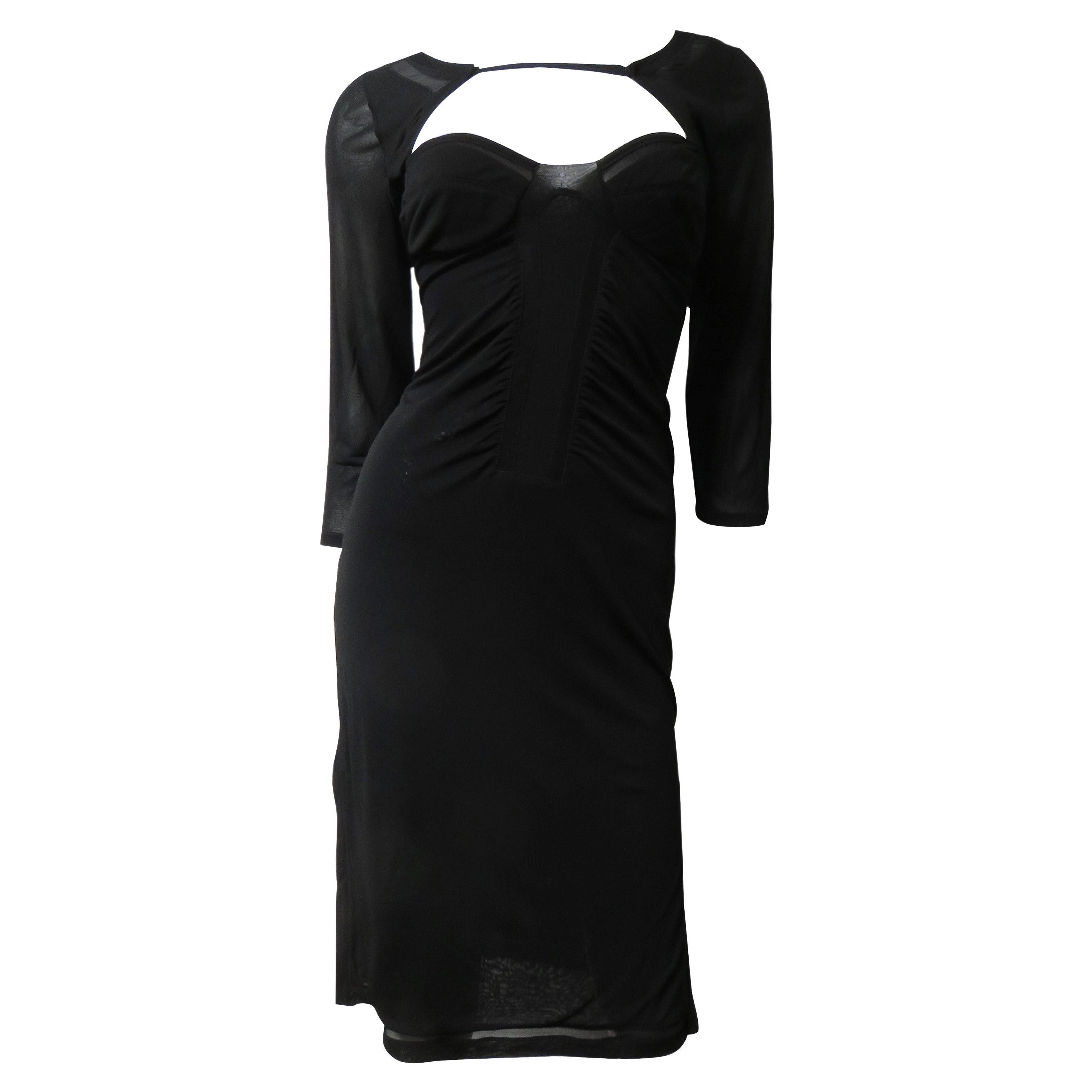 Tom Ford For Gucci Dress with Cut outs For Sale