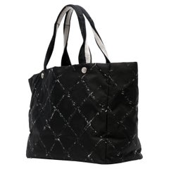 Chanel Große schwarze Tote Bag