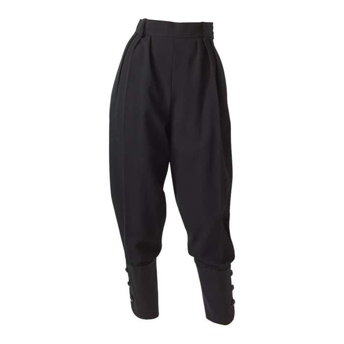 Yves Saint Laurent Zouave Pant For Sale at 1stDibs | zouave pants ...