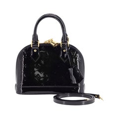 Louis Vuitton Monogram Vernis Alma BB Schwarz 2020