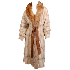 Used Tom Ford for Yves Saint Laurent fur coat