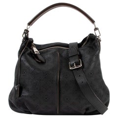 Louis Vuitton Black Selen Pm Mahina Shoulder Bag