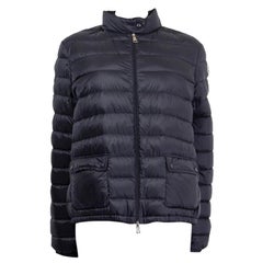 MONCLER midnight blue LONG SAISON LANS Puffer Down Jacket 5 XXL