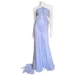 Fabulous Krizia Lavender Runway Ethereal Gown 5