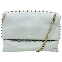 Lanvin Water Blue Studded Sugar Shoulder Bag