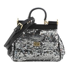 Dolce & Gabbana Miss Sicily Bag Sequins Small