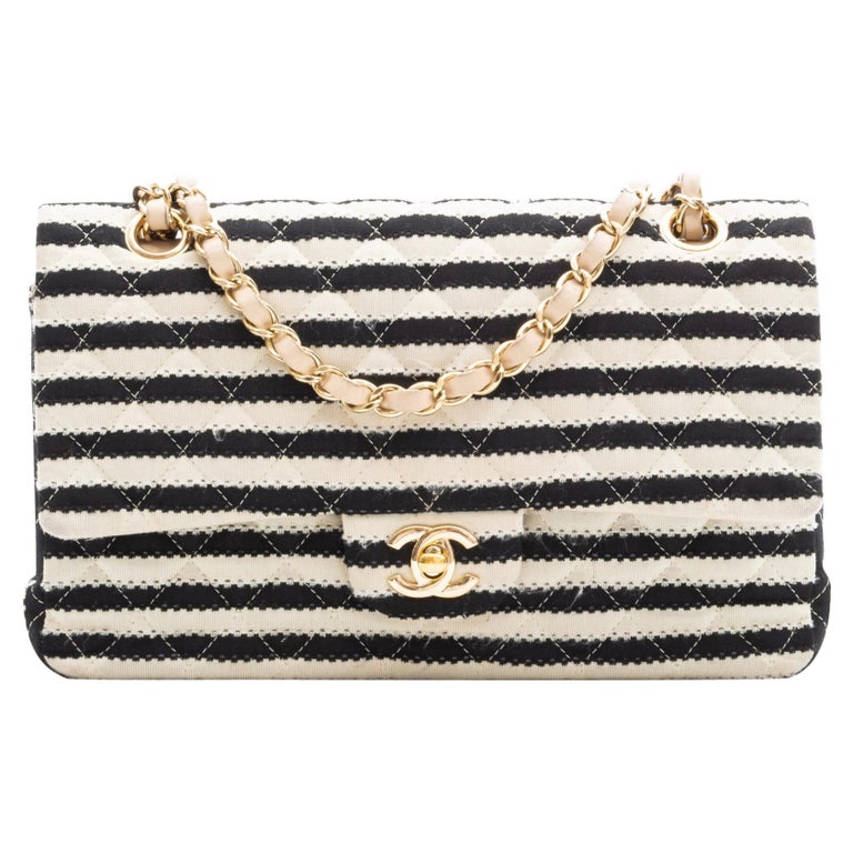 Chanel Limited edition Coco Sailor Classic lined Flap Bag Multiple colors  Cloth ref.623614 - Joli Closet