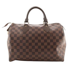  Louis Vuitton Speedy Handbag Damier 30