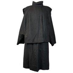 Chloè 80s wool suit by Karl Lagerfeld 