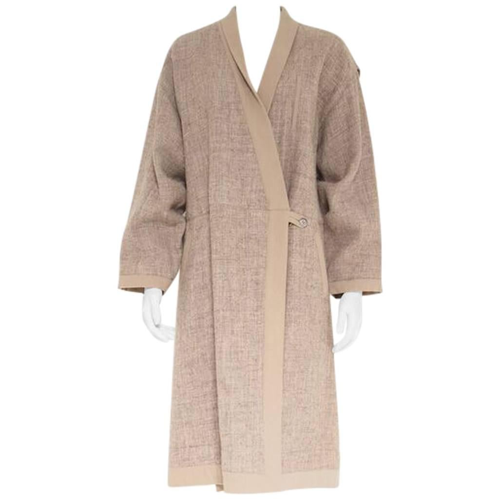 Issey Miyake Obi Wrap Coat For Sale