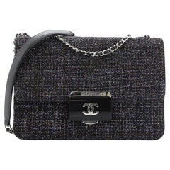 Chanel Beauty Lock Flap Bag Quilted Tweed Small