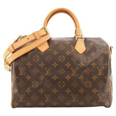 Louis Vuitton Speedy Bandouliere Bag Monogram Canvas 30