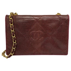 80’s Chanel Brown Leather Vintage Bag