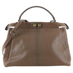 Fendi Peekaboo Bag Ombre Leather Regular