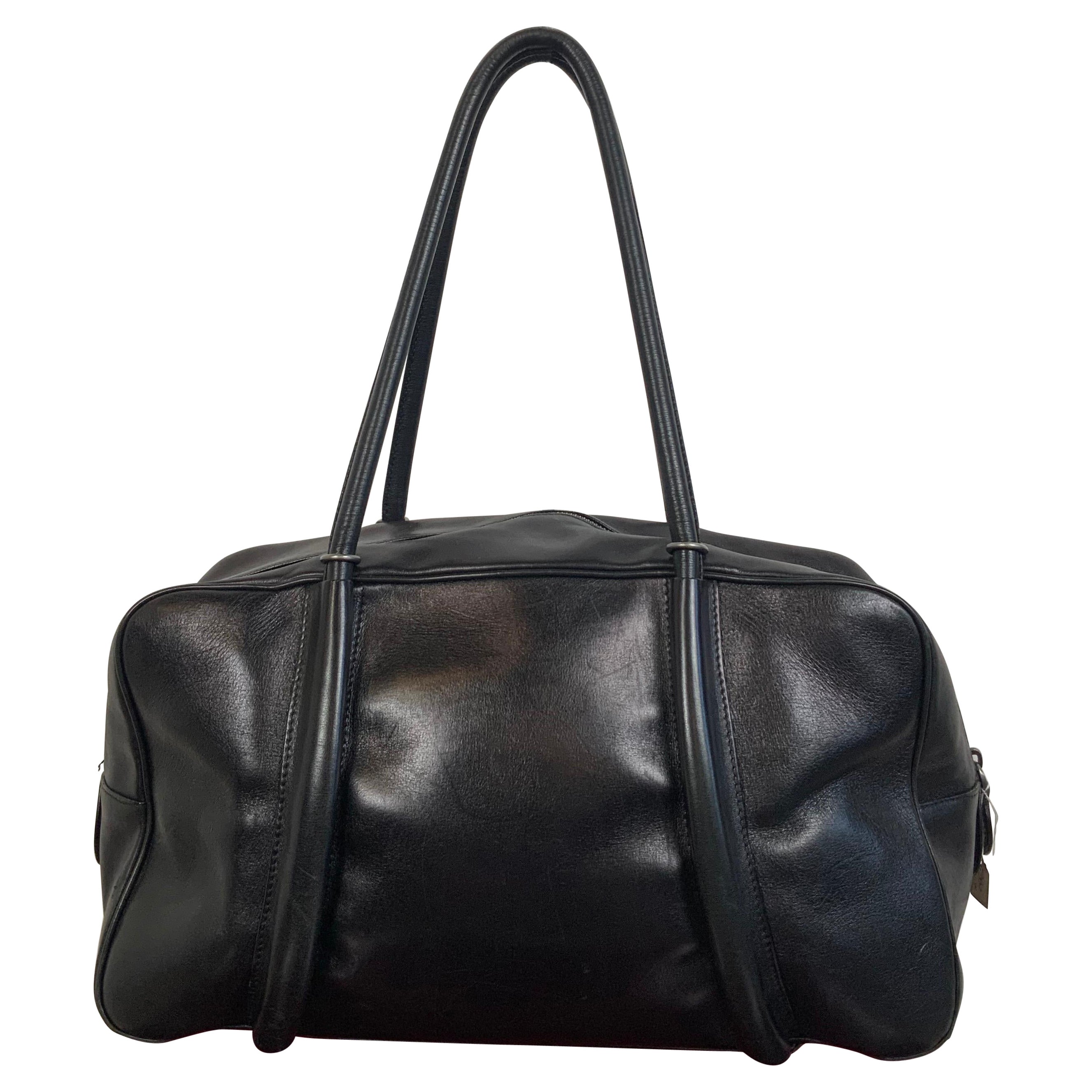 Alaia Paris leather black bag 
