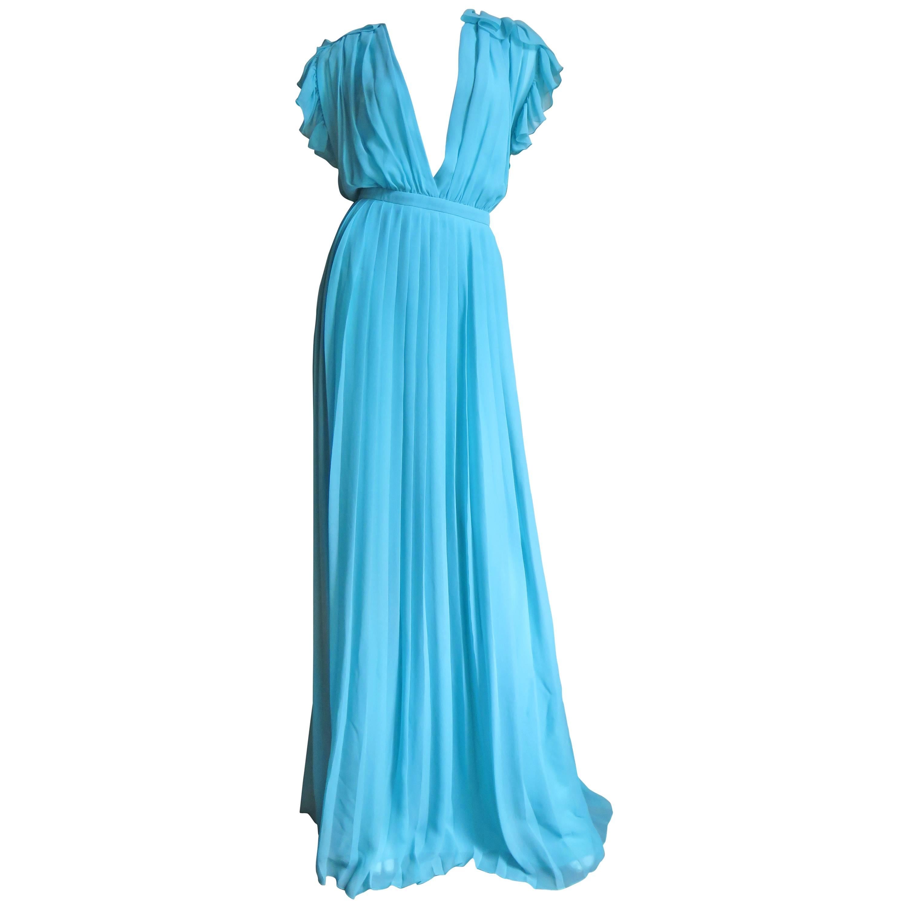 Gucci Resort 2013 Plunge Front 
Back Gown