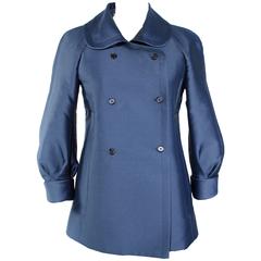 Marc Jacobs Navy Blue Coat