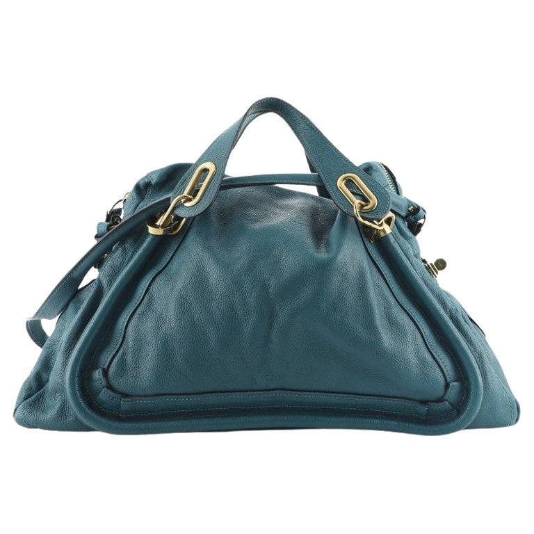 Chloe Paraty Top Handle Bag Leather Large