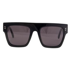 Lunettes de soleil carrées noires STELLA MCCARNTEY SC0119S