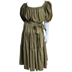 1960s Yves St Laurent Peasant Skirt & Top 4