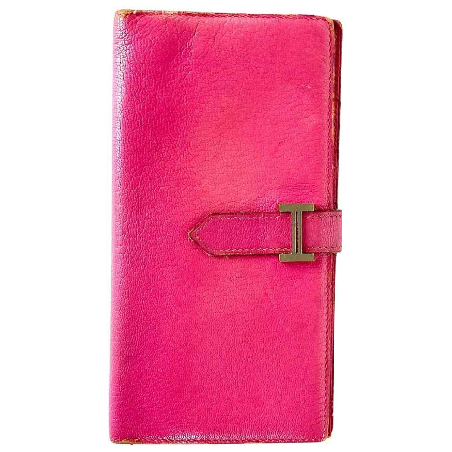 Louis Vuitton Indian Rose Portefeuille Louise Wallet Flap Pink Vernis 861159