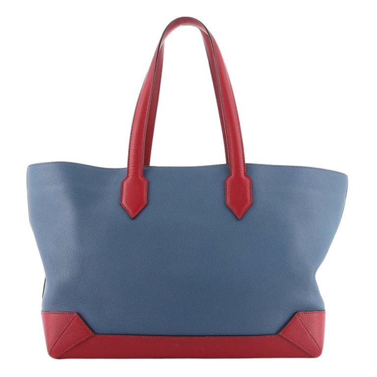 Hermes Sac Harnais Tote Toile and Leather MM at 1stDibs